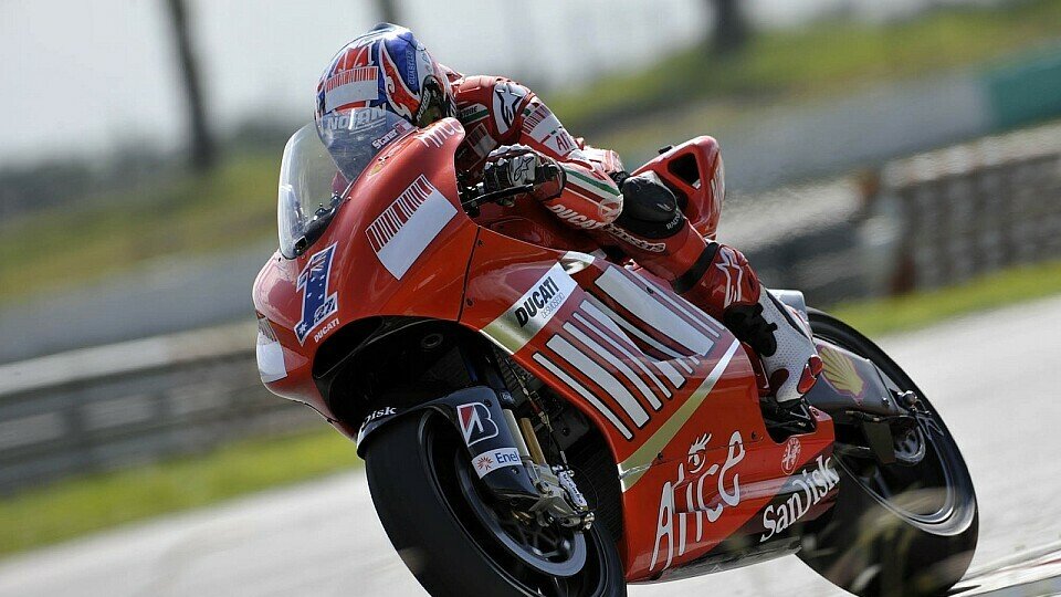 Casey Stoner wollte erst einmal die Probleme in den Griff bekommen, Foto: Ducati Casey Stoner wollte erst einmal die Probleme in den Griff bekommen, Foto: Ducati