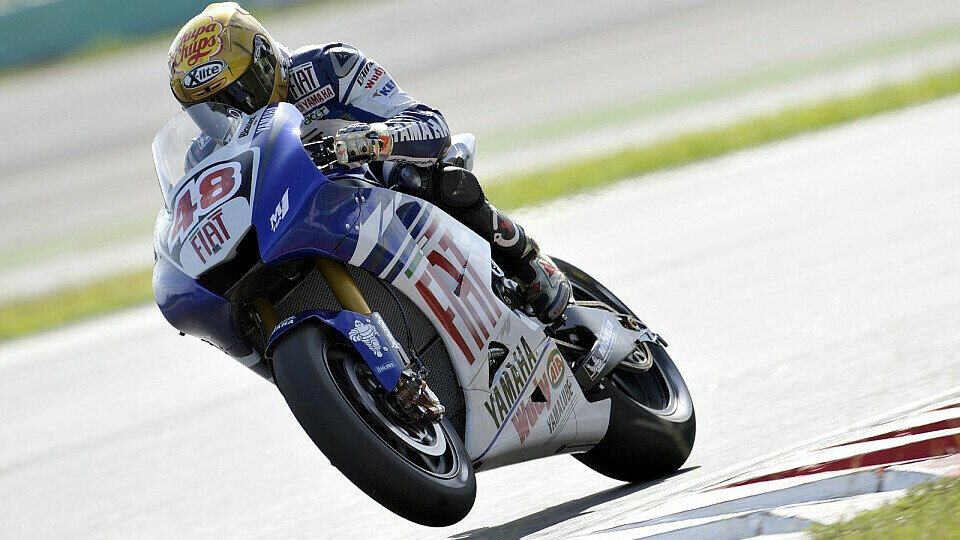 Jorge Lorenzo übernahm an letzten Testtag in Sepang die Spitze, Foto: Fiat Yamaha