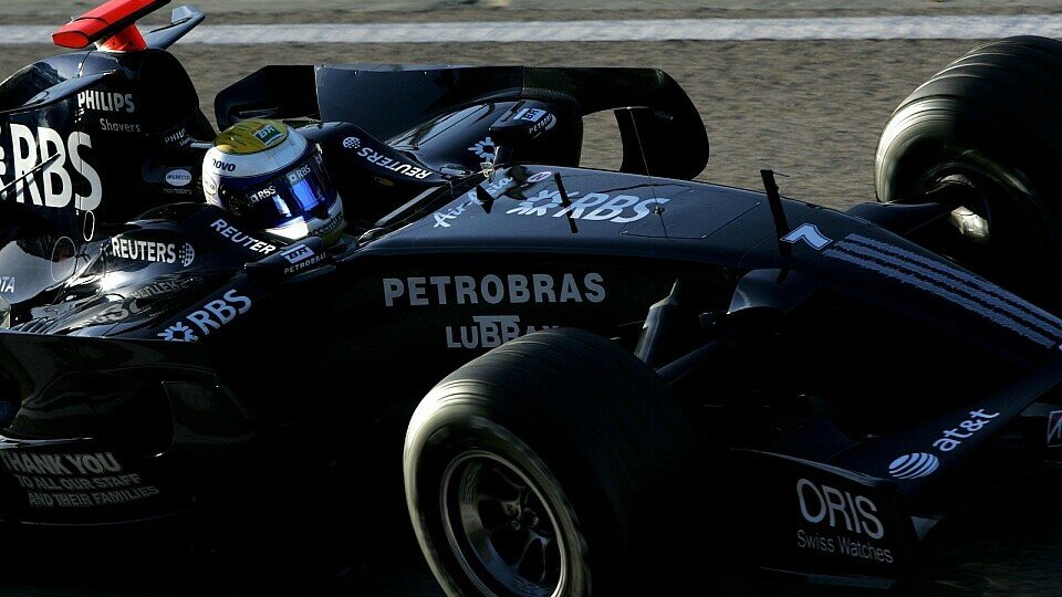 Nico Rosberg hatte Spaß am FW30., Foto: Sutton