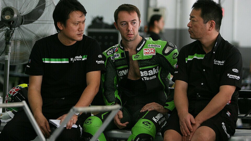 Olivier Jacque konnte den Screamer nicht wie geplant auf Herz und Nieren prüfen, Foto: Kawasaki