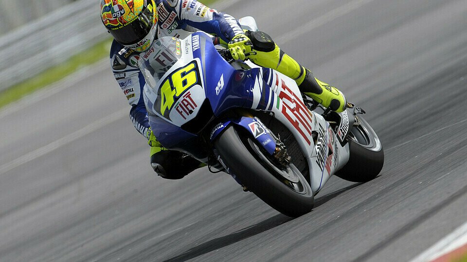 Valentino Rossi konnte sich verbessern, Foto: Fiat Yamaha
