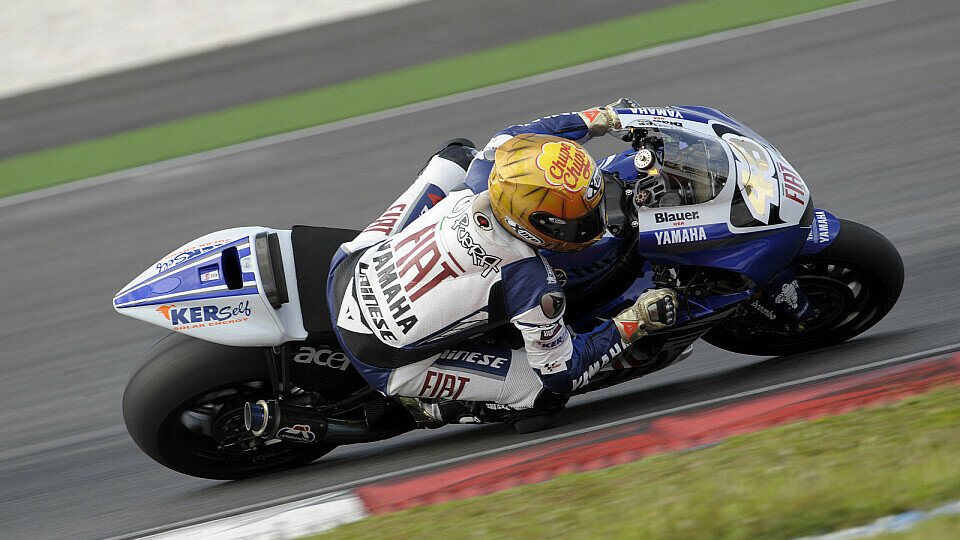 Jorge Lorenzo erlebte etwas Neues, Foto: Fiat Yamaha Jorge Lorenzo erlebte etwas Neues, Foto: Fiat Yamaha