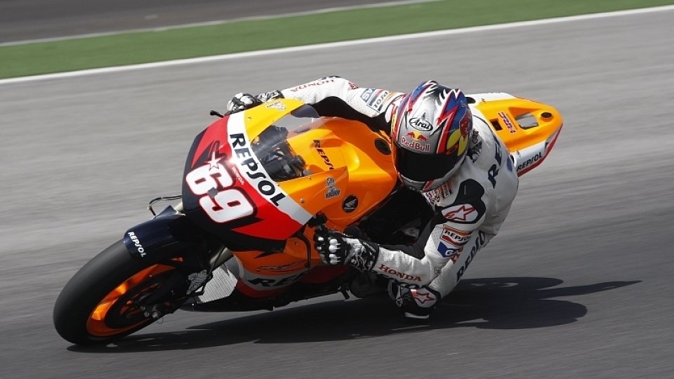 Nicky Hayden fühlte sich viel wohler, Foto: Honda