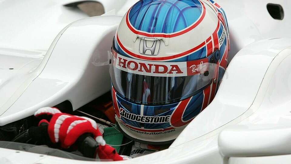 Button ist bei Honda glücklich., Foto: Sutton