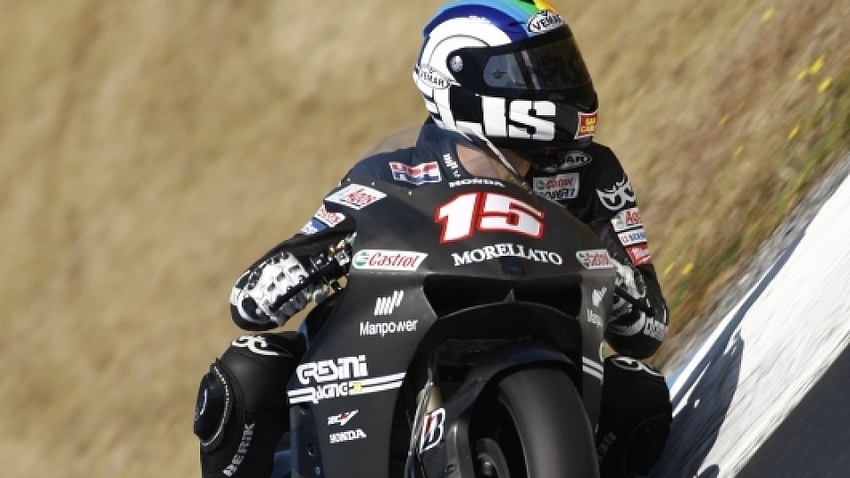 Alex de Angelis fühlte sich weiter wohl, Foto: Honda