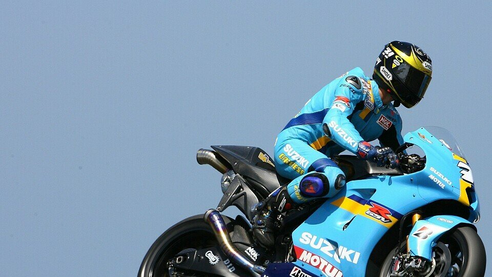 Auf Qualifyiern lief es für Chris Vermeulen schon etwas besser, Foto: Suzuki