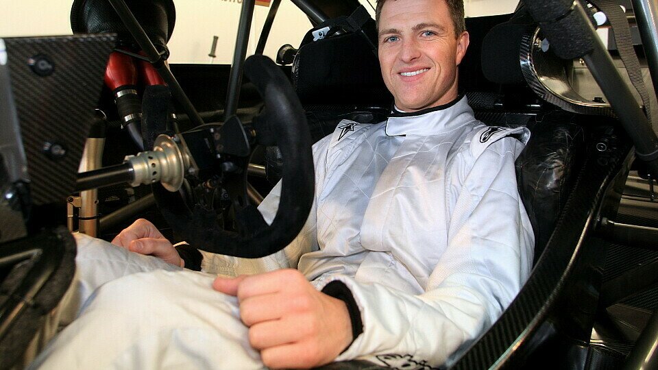 Ralf Schumacher fühlt sich wohl in Mika Häkkinens Cockpit., Foto: DTM
