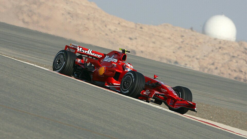 Der F2008 erhält bald neue Teile., Foto: Ferrari Press Office