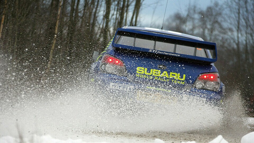 Petter Solberg auf dem Weg nach vorne, Foto: Subaru
