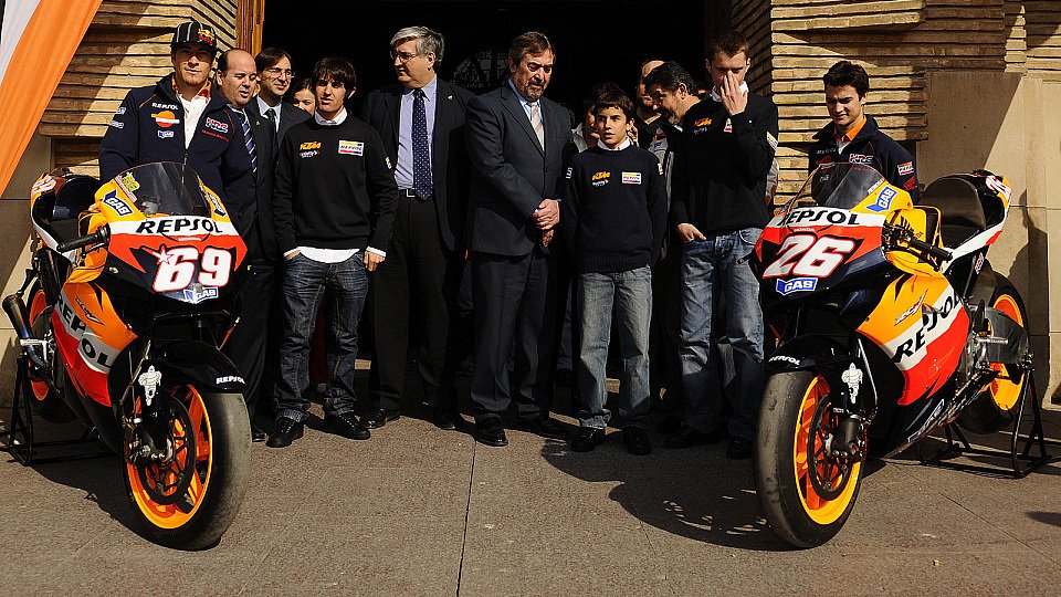 Die Repsol-Familie stellte sich vor, Foto: Repsol