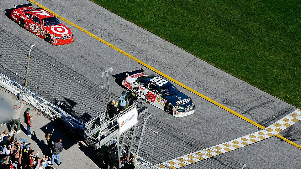 Earnhardt Jr. holte sich erneut einen Sieg., Foto: Robert Laberge / Getty Images for NASCAR
