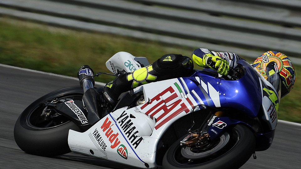 Valentino Rossi reiste gut gelaunt wieder ab, Foto: Fiat Yamaha