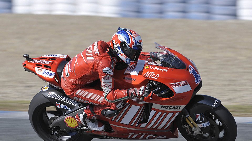Casey Stoner war ungefährdet, Foto: Ducati