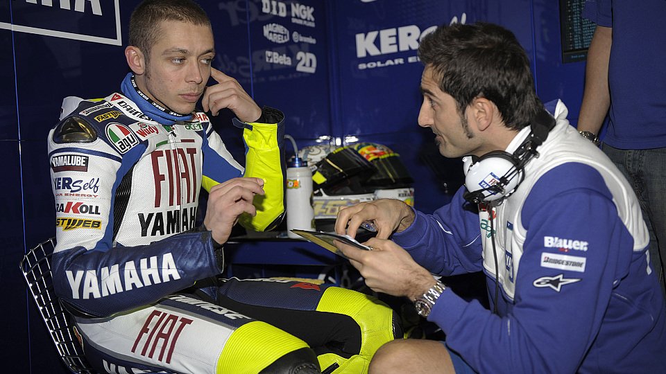 Valentino Rossi ließ sich nicht zu sehr beeindrucken, Foto: Fiat Yamaha