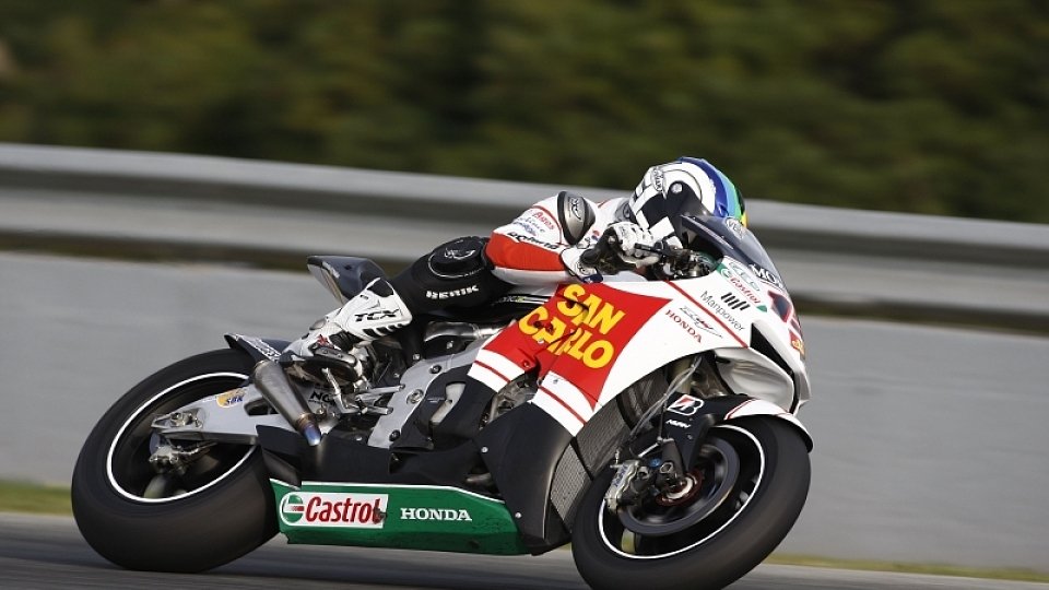 Alex de Angelis kam glimpflich davon, Foto: Honda Alex de Angelis kam glimpflich davon, Foto: Honda