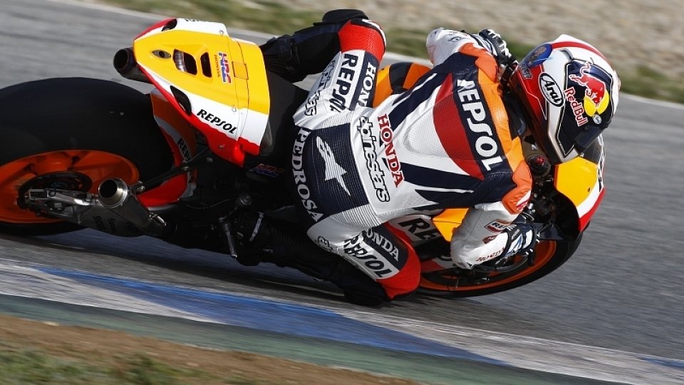 Dani Pedrosa kam auch zum Arbeiten, Foto: Honda