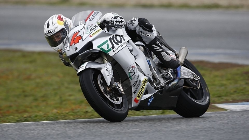 Andrea Dovizioso testete mehrere Qualifyier, Foto: Honda