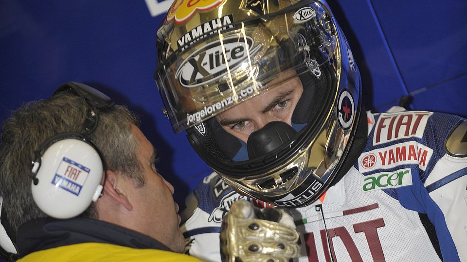 Jorge Lorenzo war mit seinen Tests zufrieden, Foto: Fiat Yamaha