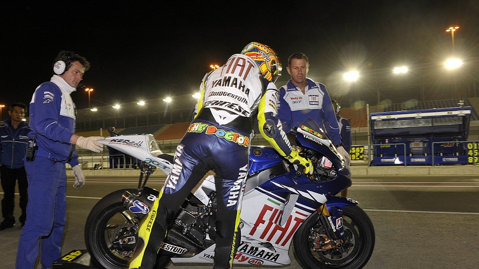 Ein paar positive Punkte fand Valentino Rossi, Foto: Fiat Yamaha
