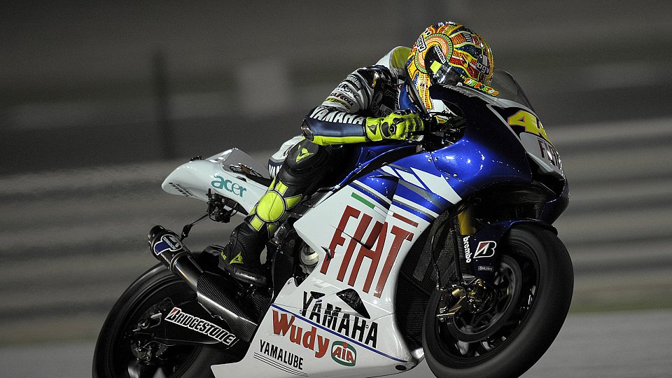 Valentino Rossi hat sich einiger Probleme entledigt, Foto: Fiat Yamaha
