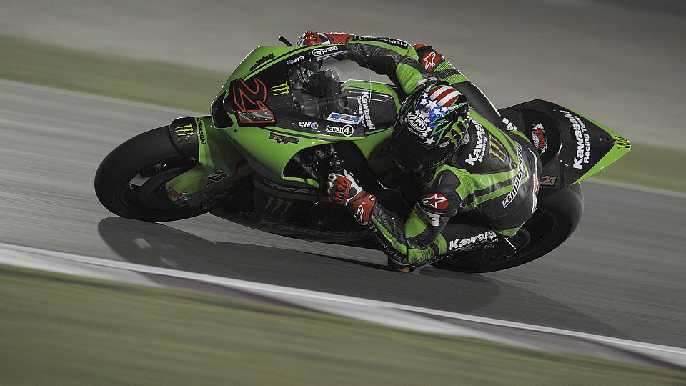 Die Reifen machten John Hopkins bei kalten Bedingungen ein paar Sorgen, Foto: Kawasaki