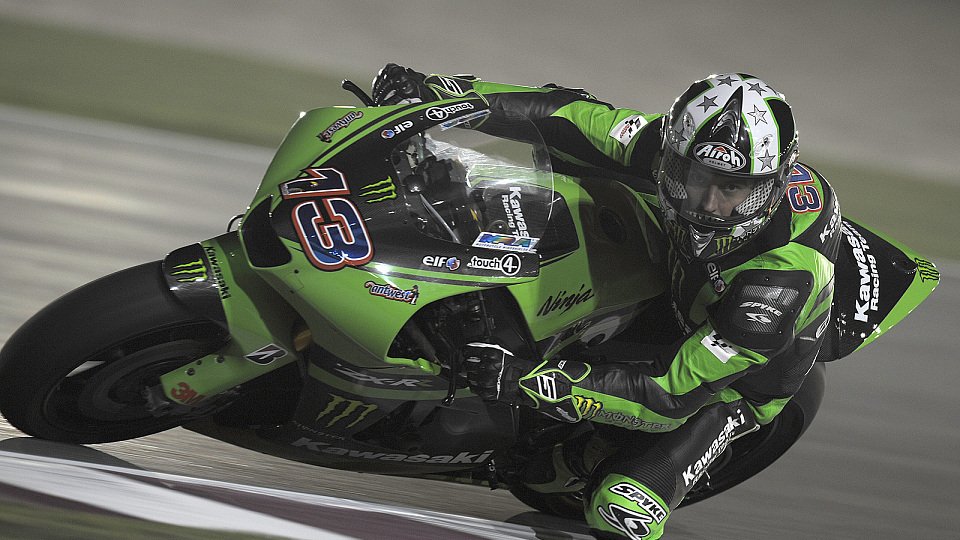 Anthony West erlebte seinen ersten Kawasaki-Highsider, Foto: Kawasaki Anthony West erlebte seinen ersten Kawasaki-Highsider, Foto: Kawasaki