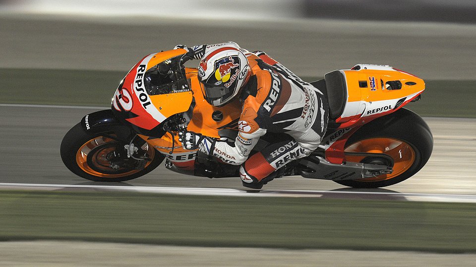 Dani Pedrosa baut auf das neue Motorrad, Foto: Repsol