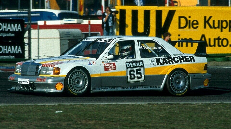 Michael Schumacher startete 1990 beim Saisonfinale der DTM in Hockenheim
