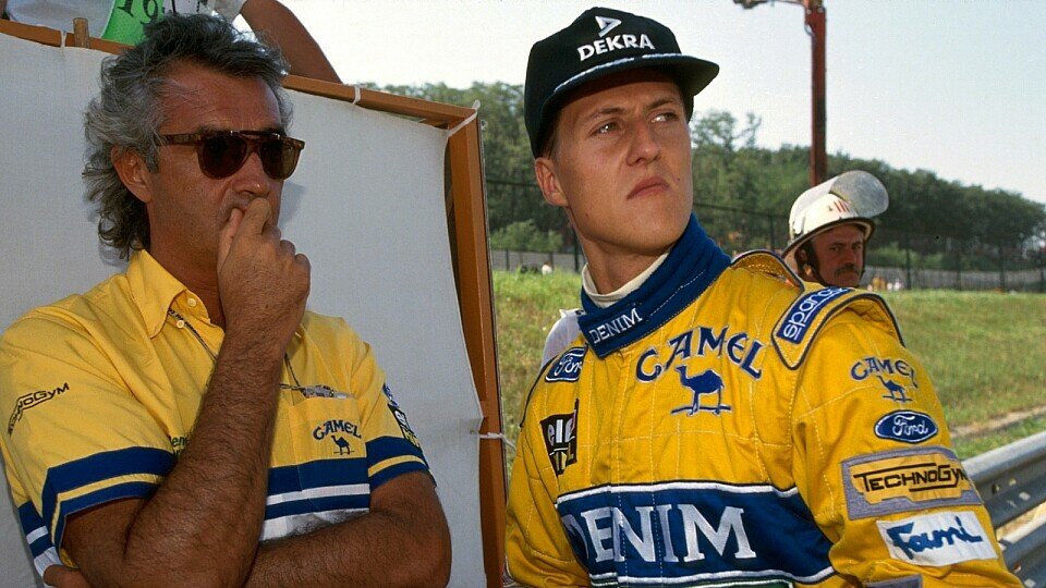 Flavio Briatore holte Michael Schumacher zu Benetton., Foto: Sutton