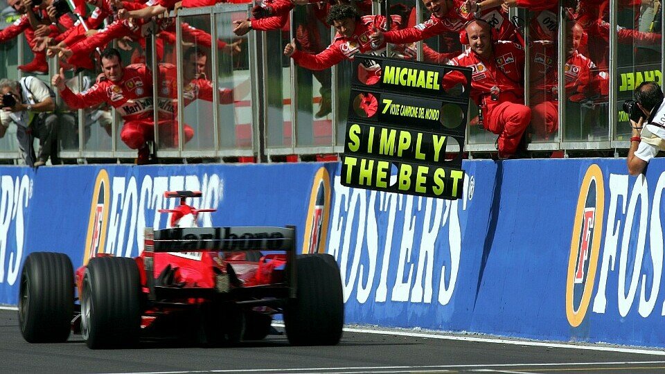 7 WM-Titel: Michael Schumacher ist unerreicht, Foto: Sutton