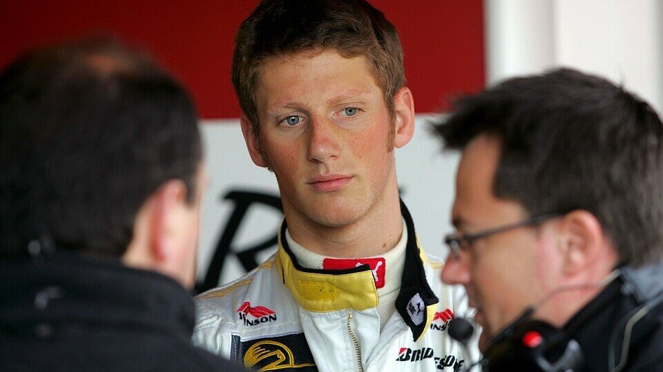 Romain Grosjean schaute am Ende in die Röhre, Foto: Sutton