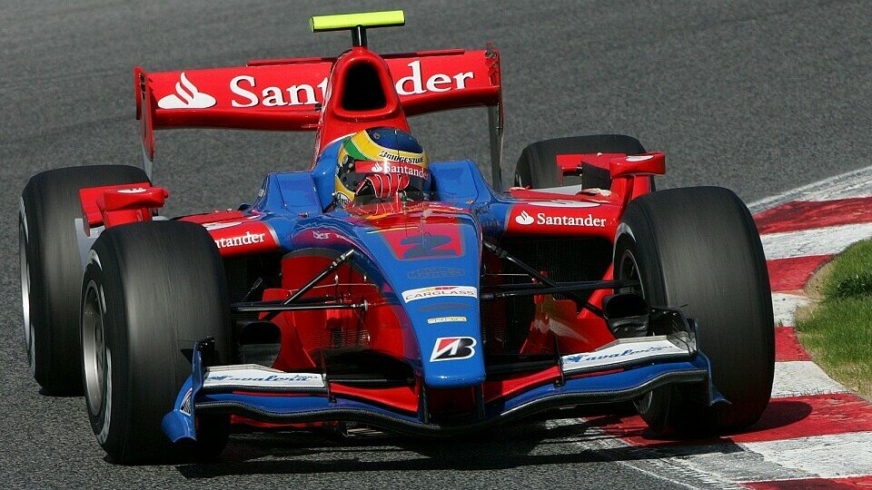Auch Bruno Senna kämpfte mit dem Auto., Foto: Sutton Auch Bruno Senna kämpfte mit dem Auto., Foto: Sutton