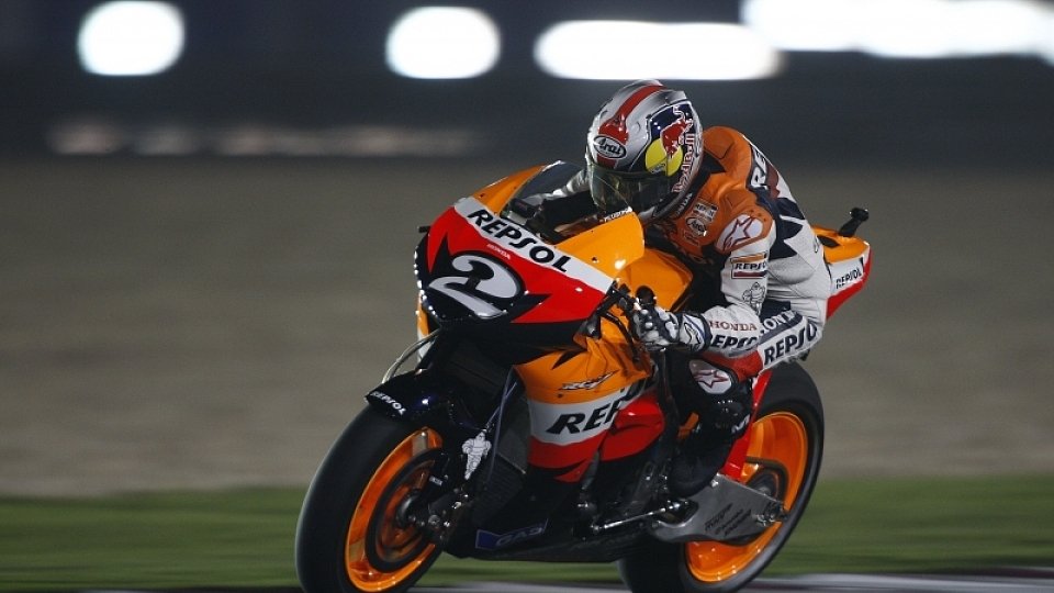 Dani Pedrosa hatte Probleme beim Bremsen, Foto: Honda