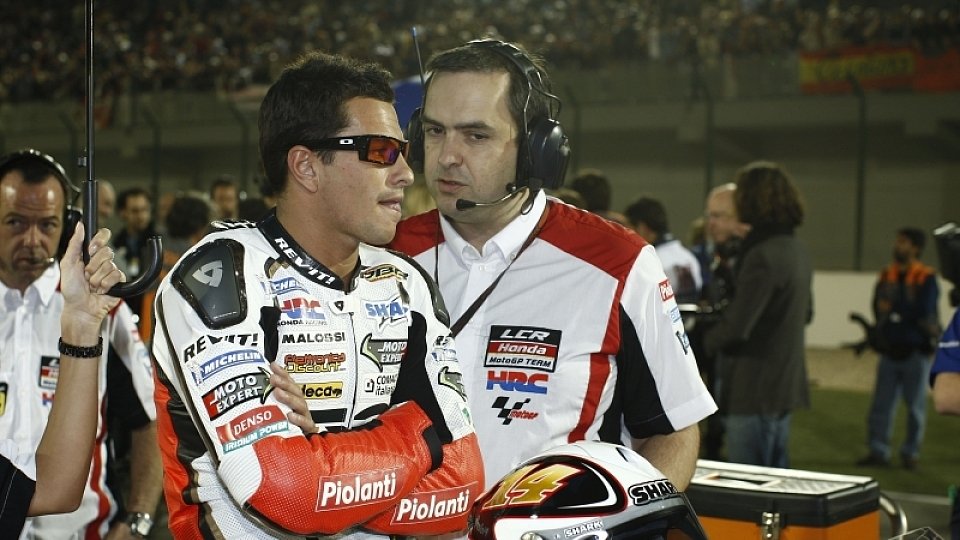 Randy de Puniet hat schon an alles gedacht, Foto: Honda