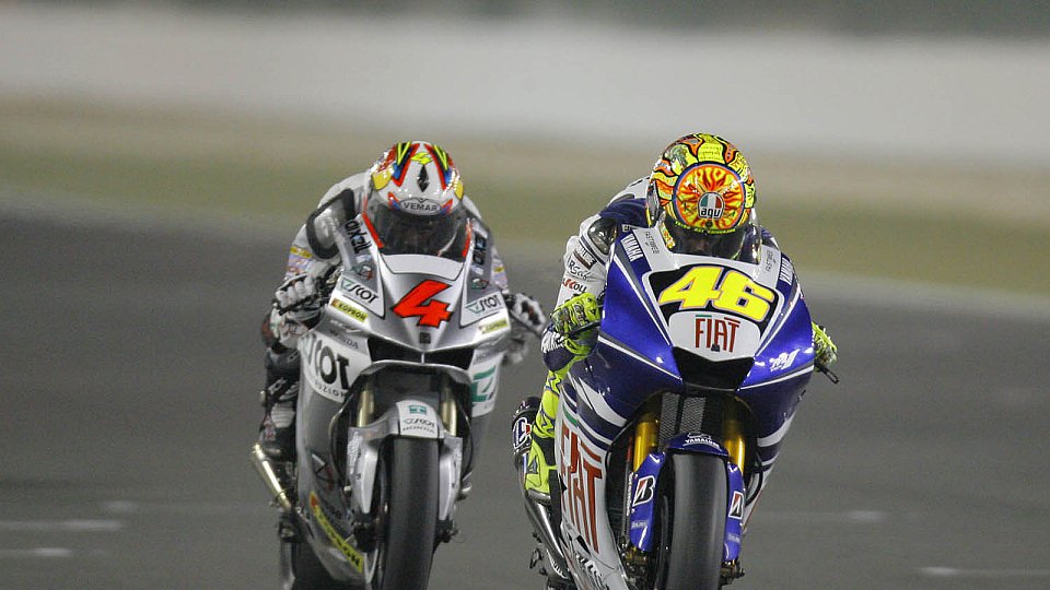 Die Jugend jagt Valentino Rossi, Foto: Fiat Yamaha