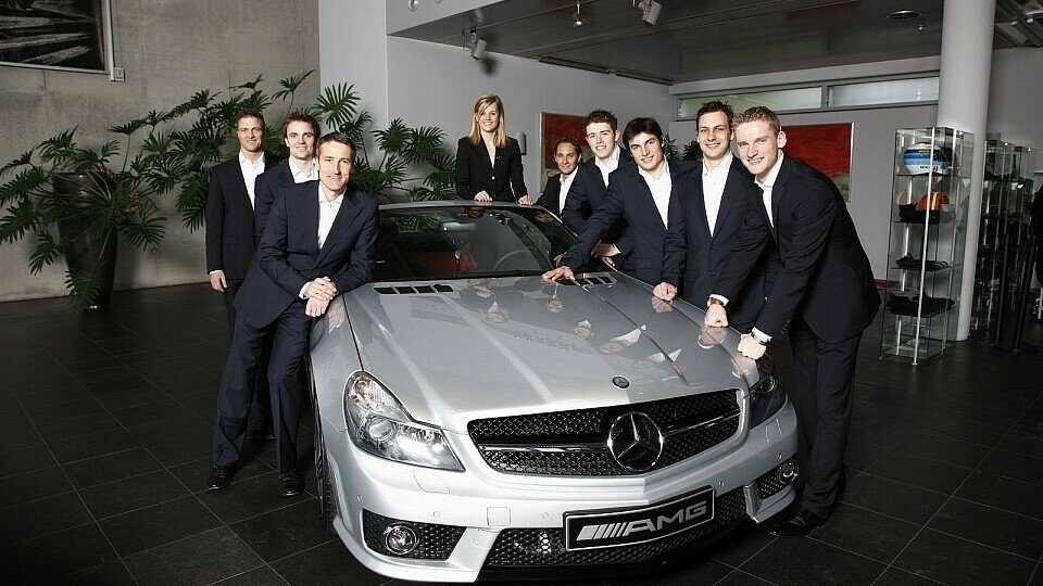 Mercedes präsentiert seinen neunköpfigen Fahrerkader., Foto: Mercedes-Benz