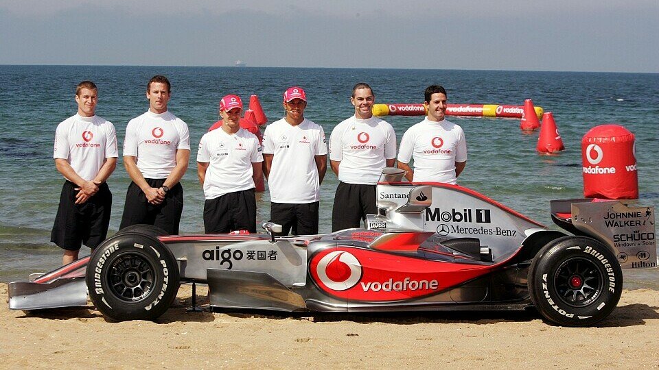McLaren ist bereit für die Saison 2008., Foto: Sutton