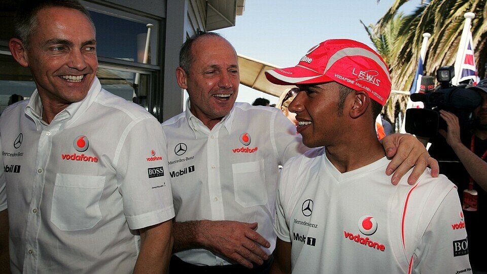 Martin Whitmarsh sieht die Schuld nicht bei Lewis Hamilton, Foto: Sutton