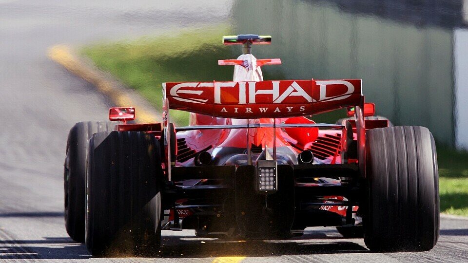 Bei Ferrari ließ man sich noch nicht in die Karten schauen, Foto: Sutton