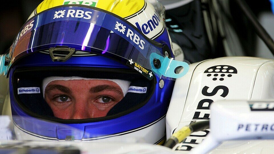 Nico Rosberg erwartet das Auto im Rennen besser, Foto: Sutton