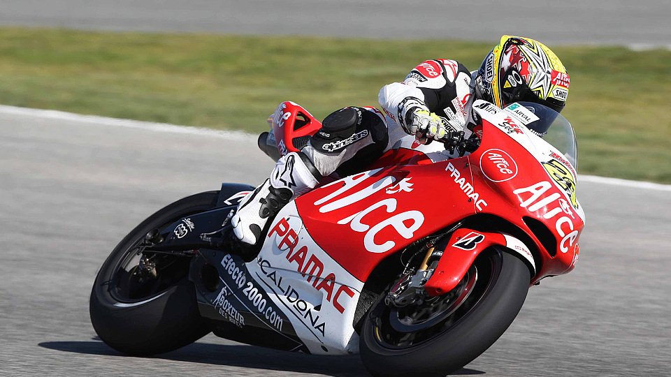 Toni Elias hatte Pech, Foto: Alice Team