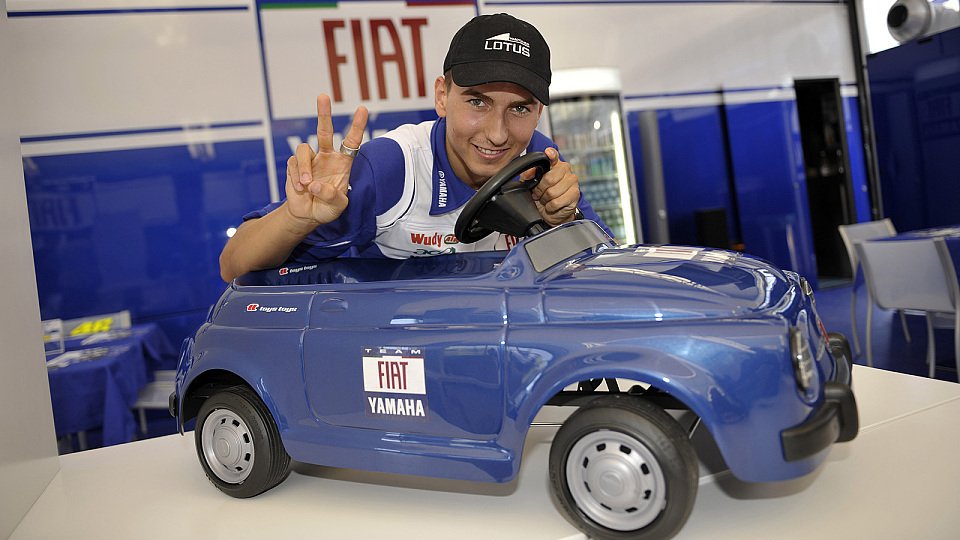 Jorge Lorenzo peilt das Podest an, Foto: Fiat Yamaha