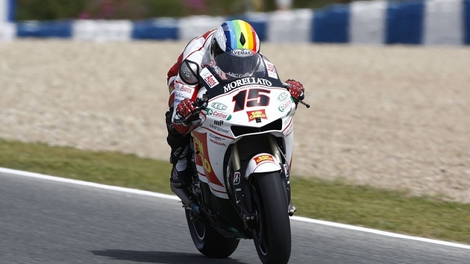 Alex de Angelis ist überzeugt, dass es in Estoril besser laufen wird, Foto: Honda