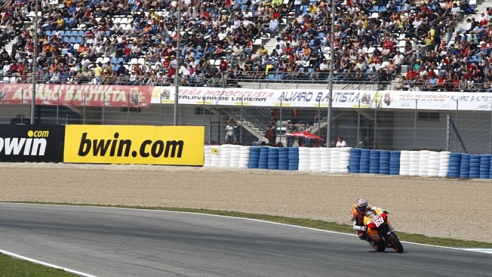 Nicky Hayden hätte gerne etwas mehr Speed auf der Geraden, Foto: Honda