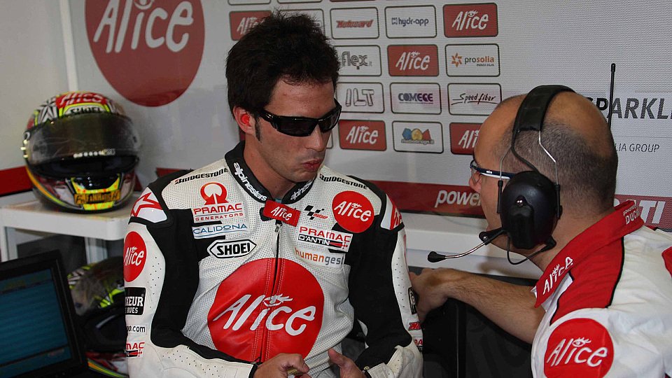 Es gibt viel zu bereden, Foto: Pramac Racing Es gibt viel zu bereden, Foto: Pramac Racing