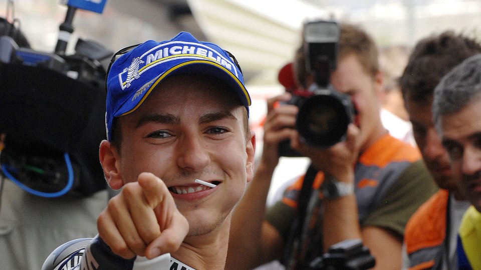 Jorge Lorenzo ist wieder gut drauf, Foto: Fiat Yamaha Jorge Lorenzo ist wieder gut drauf, Foto: Fiat Yamaha