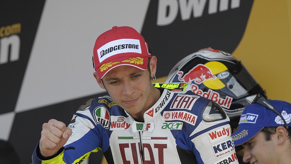 Valentino Rossi hat das Podest vermisst, Foto: Fiat Yamaha