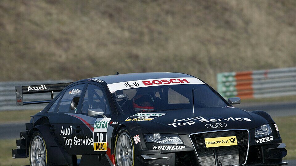 Die Bestzeit ging an Timo Scheider, Foto: DTM