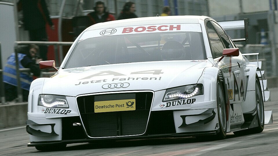 Tom Kristensen missfiel der Regen., Foto: Audi