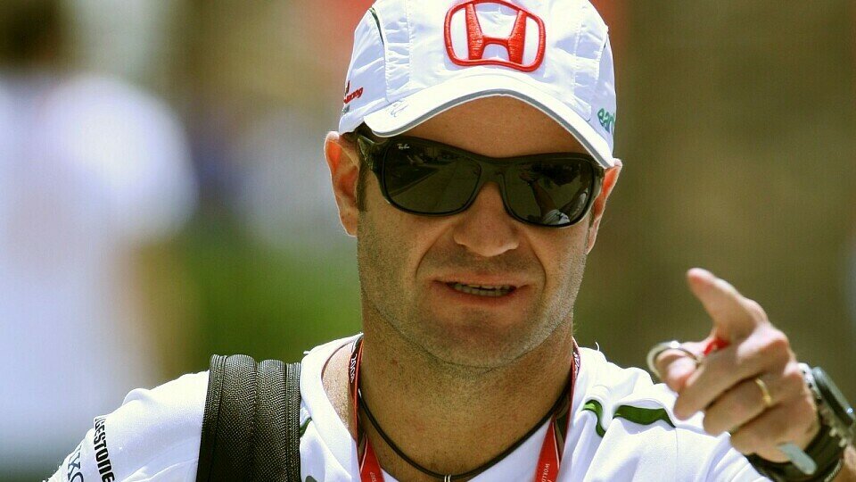 Der dienstälteste Grand Prix Pilot der Formel 1 Geschichte möchte bei Honda bleiben: Rubens Barrichello., Foto: Sutton